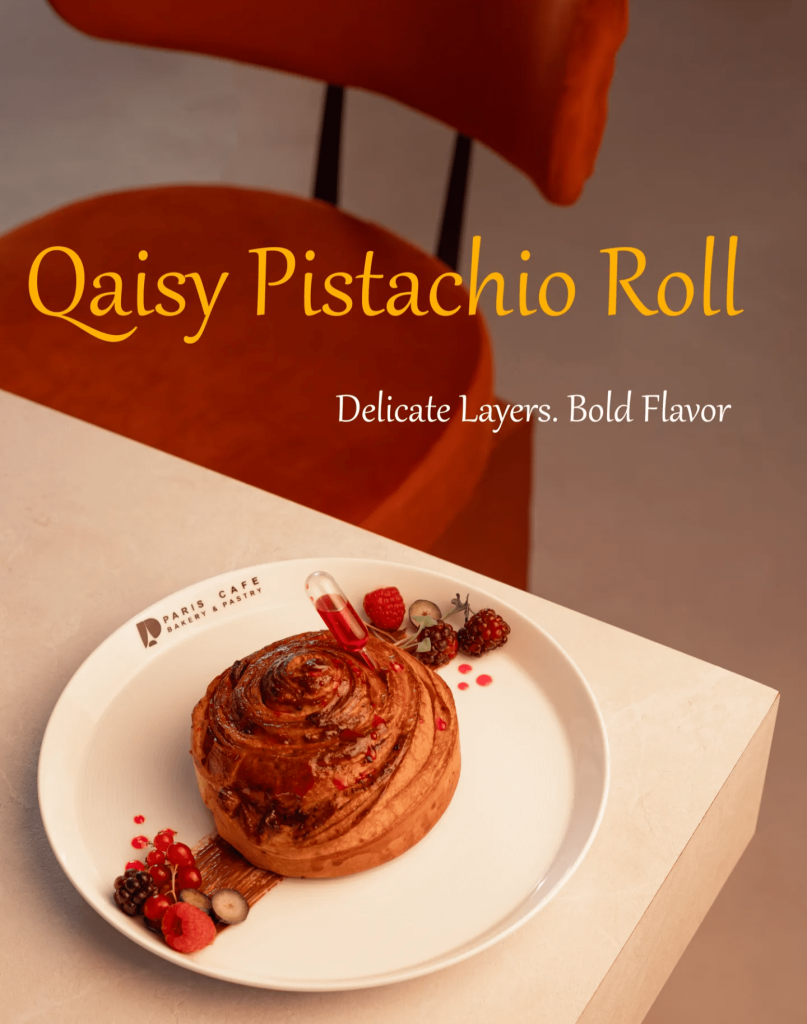 Pistachio & Apricot Roll