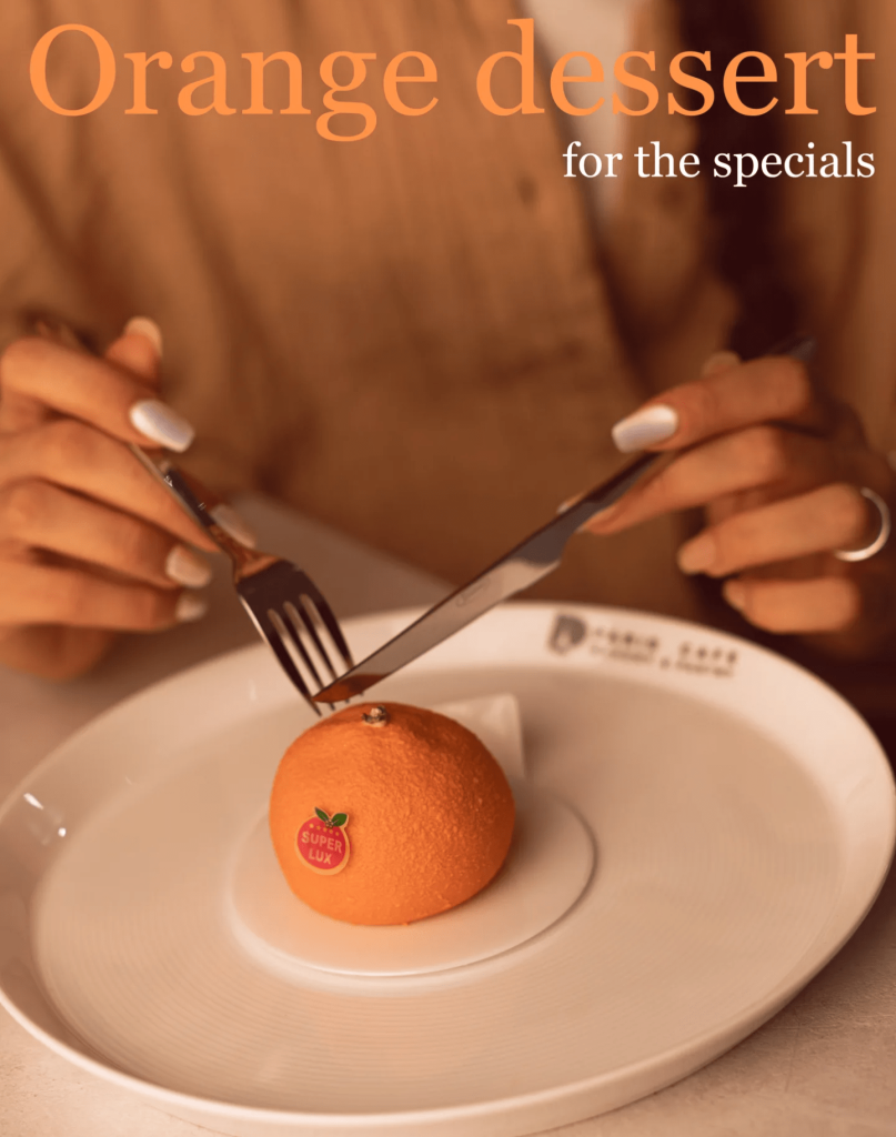 Orange Dessert Tart