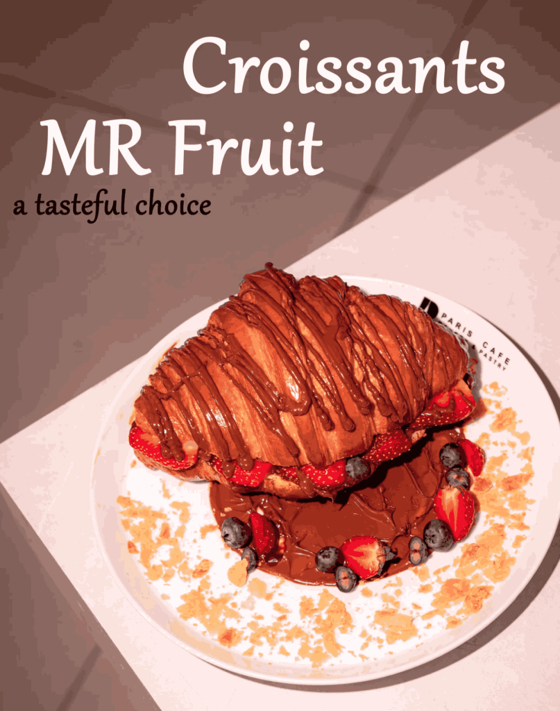 Fruit croissant